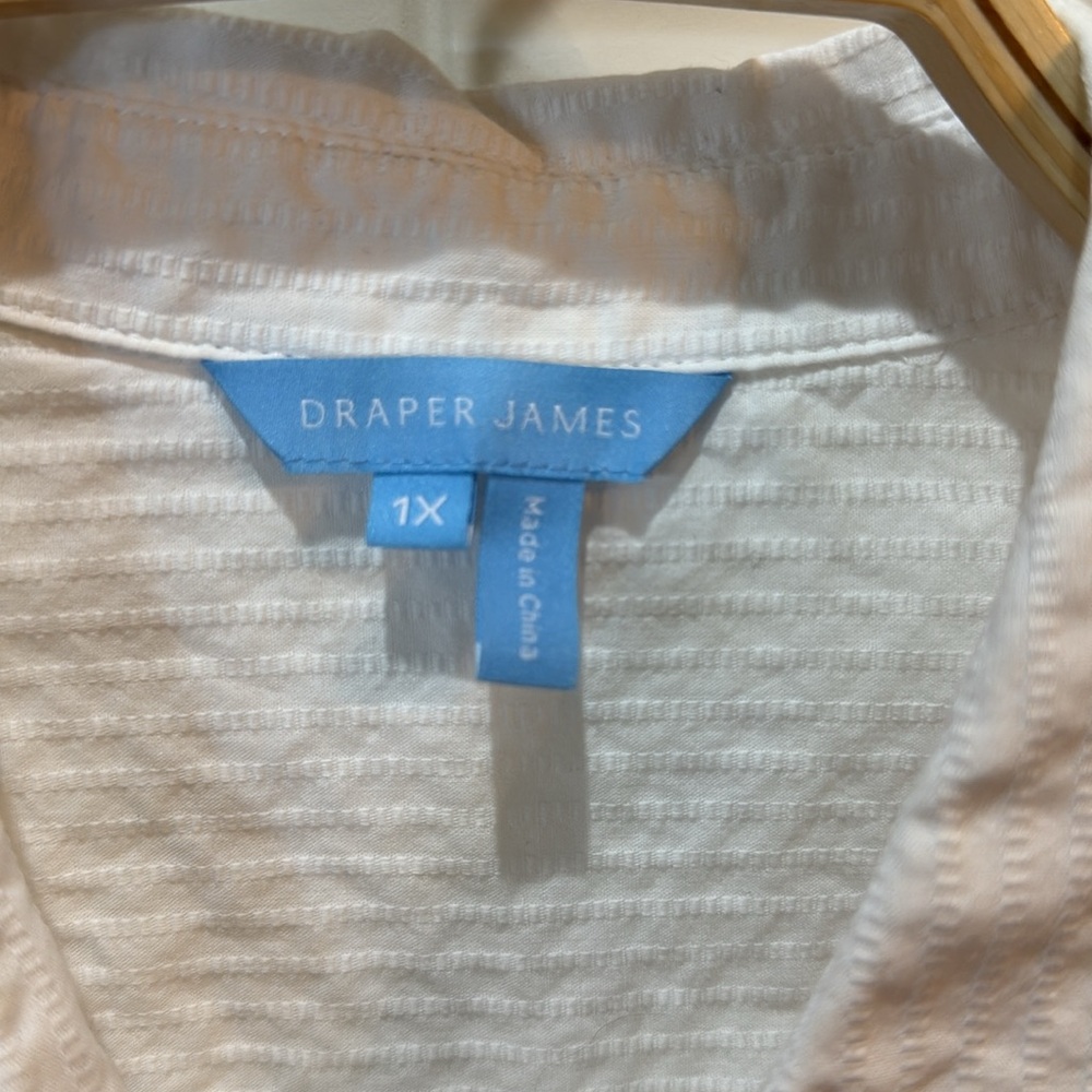 Draper James White collared shirt - Picture 3 of 8